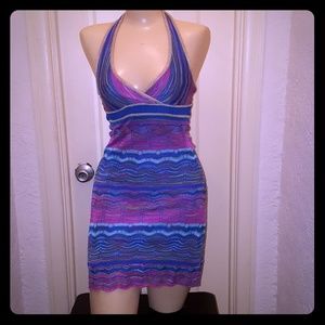 Sexy Guess mini halter dress